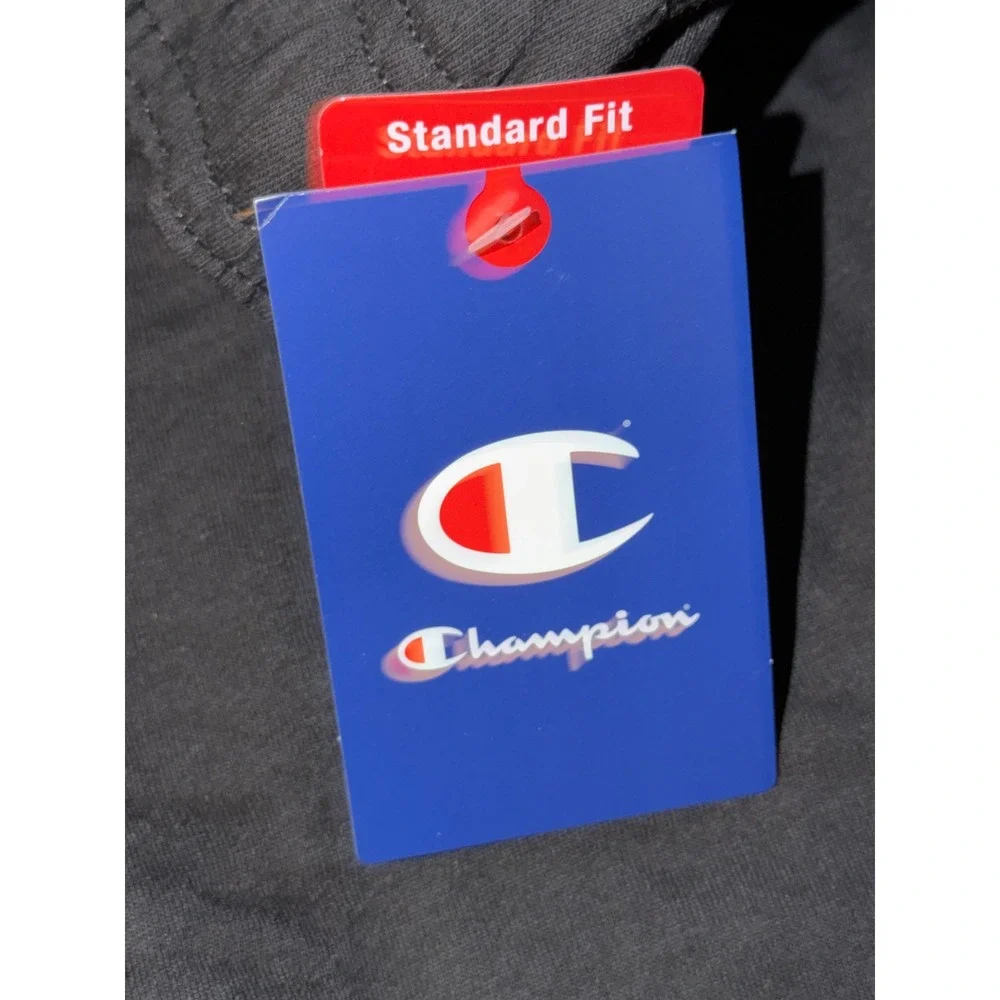 Champion Men's‎ Black Jogger Sweatpants Standard Fit P7308, Size S, NWT - Picture 5 of 9